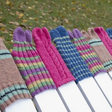 Vallatud villased varbavahega sokid