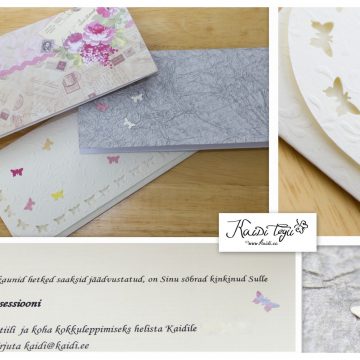 Tee kevade puhul kingitus endale või heale sõbrale