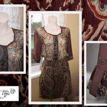 Rahulikes toonides kleit väikese vürtsiga