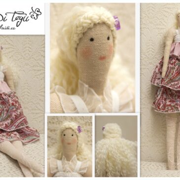 Minu esimene Tilda nukk Eeva.