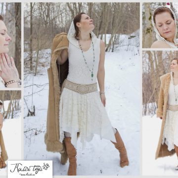 Väega naine-Kadri Helene oma uues kleidis