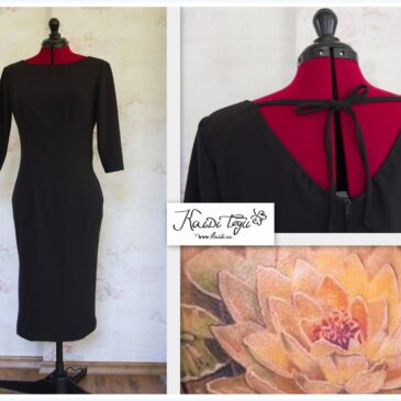 Must kleit ja tätoveering