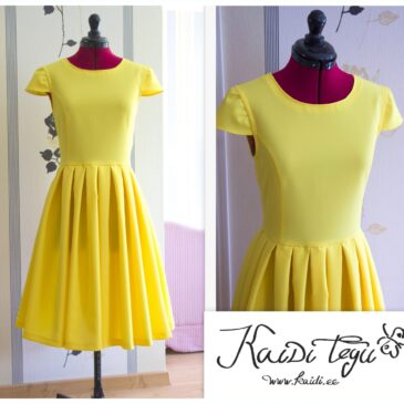 Päikeseline kleit Kaiele